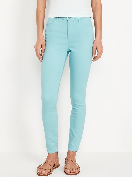 Image number 1 showing, High-Waisted Wow Skinny Jeans