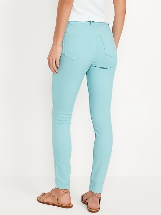 High-Waisted Wow Super-Skinny Jeans