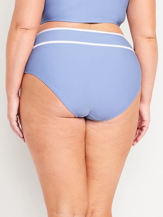 Image number 8 showing, High-Waisted Bikini Swim Bottoms