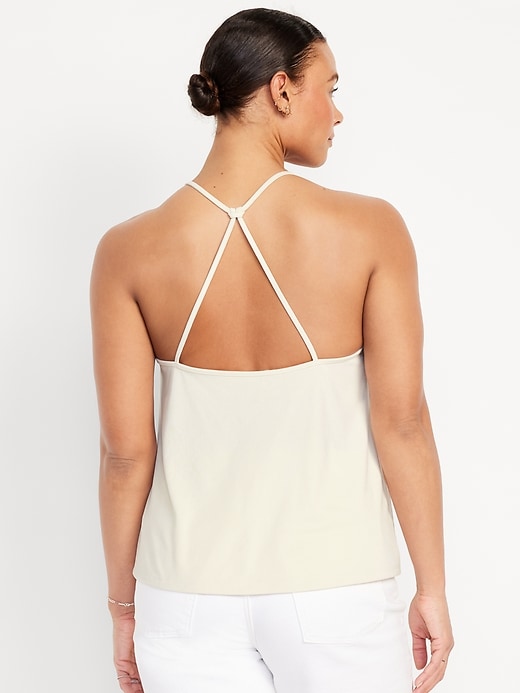 L'image numéro 6 présente Camisole en tricot côtelé