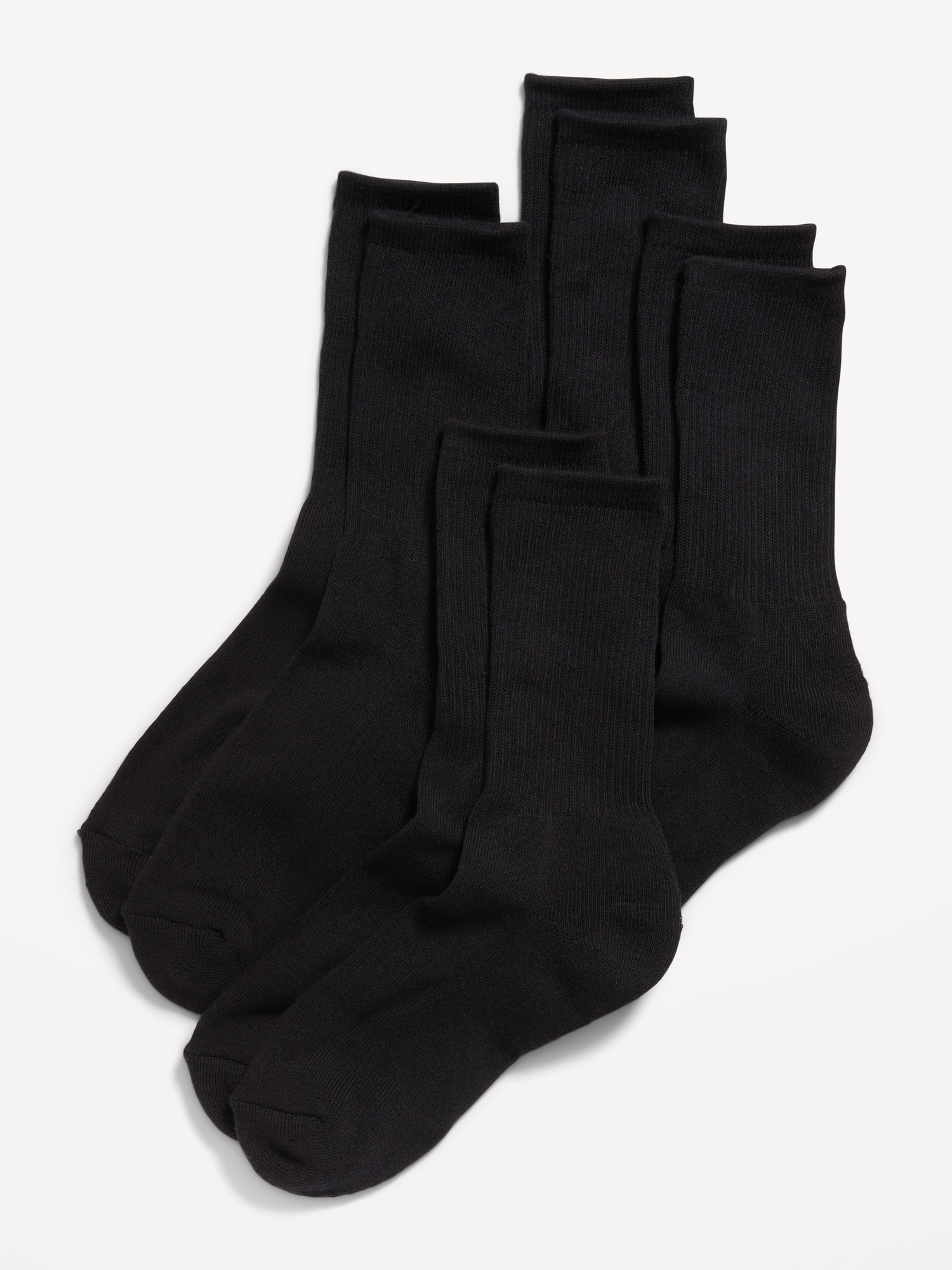  5 Pairs Comfortable and Warm Vintage Crew Socks for