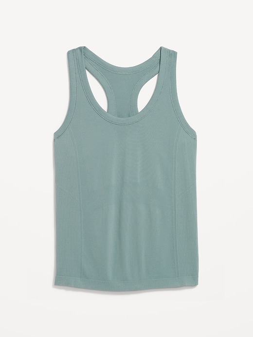 Image number 1 showing, Fitted Seamless Tank Top