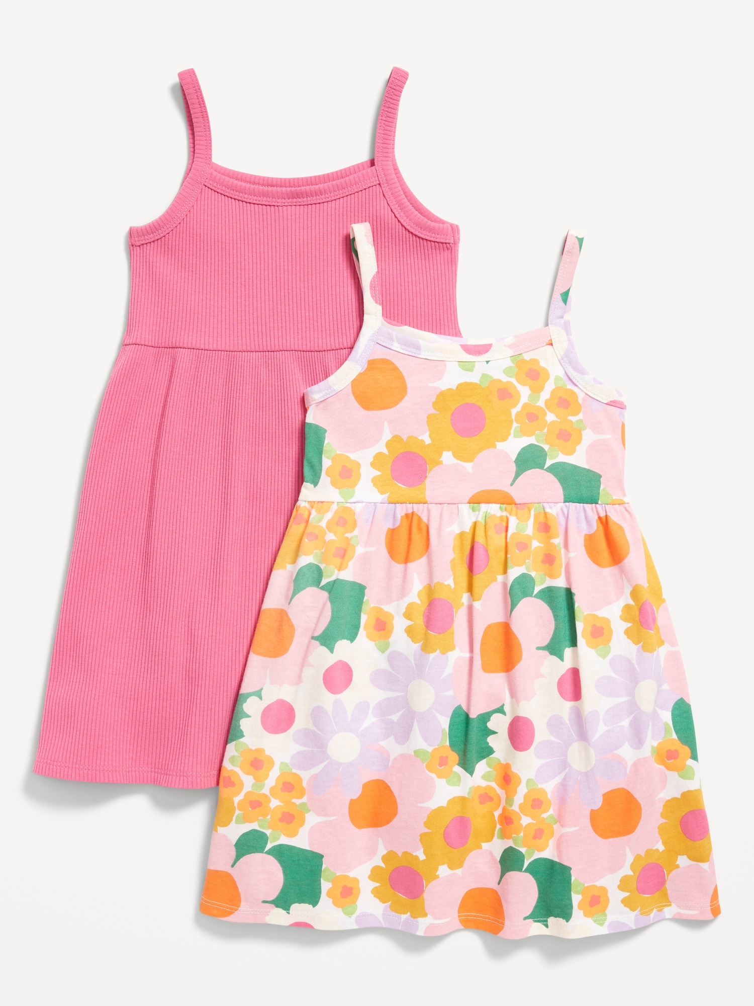 Sleeveless Fit and Flare Dress 2-Pack for Toddler Girls