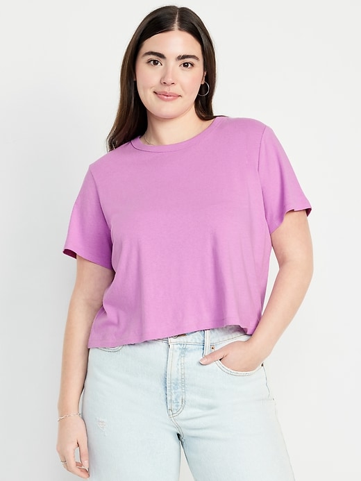 Image number 5 showing, EveryWear Crop T-Shirt