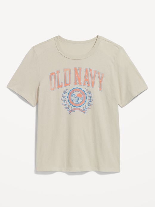 L'image numéro 4 présente T-shirt à logo imprimé