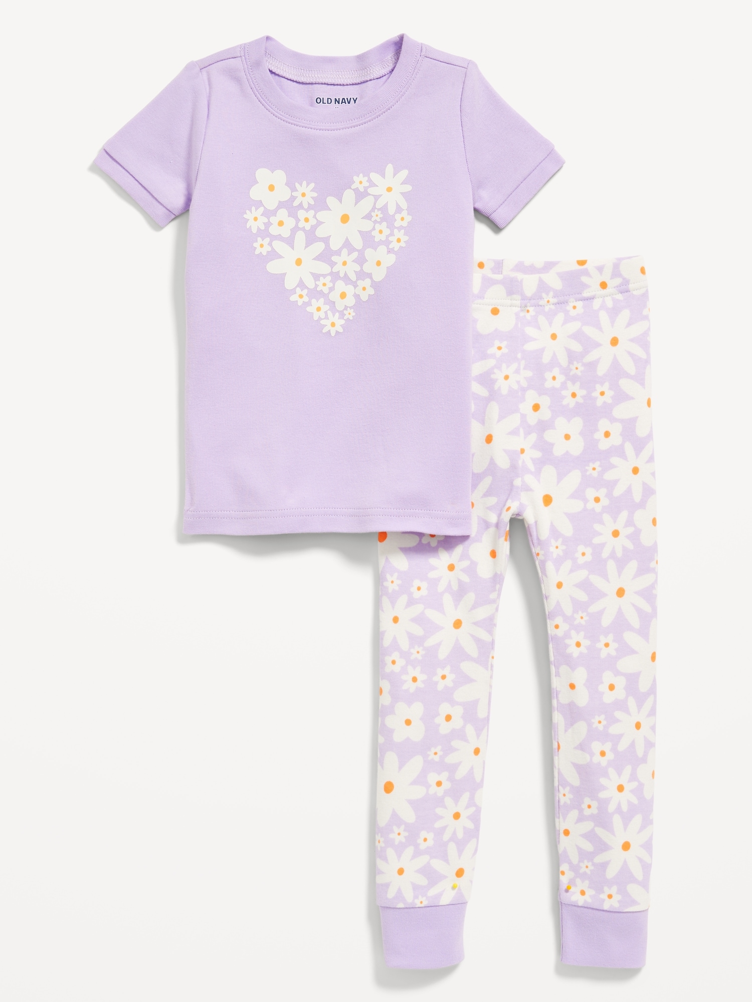 Unisex Snug Fit Printed Pajama Set for Toddler Baby Old Navy