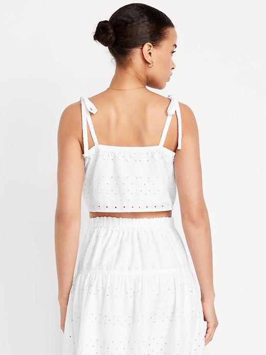 Image number 2 showing, Cami Eyelet Top