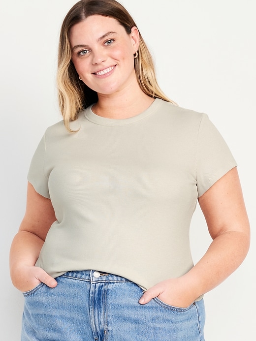 Image number 5 showing, Snug Crop T-Shirt