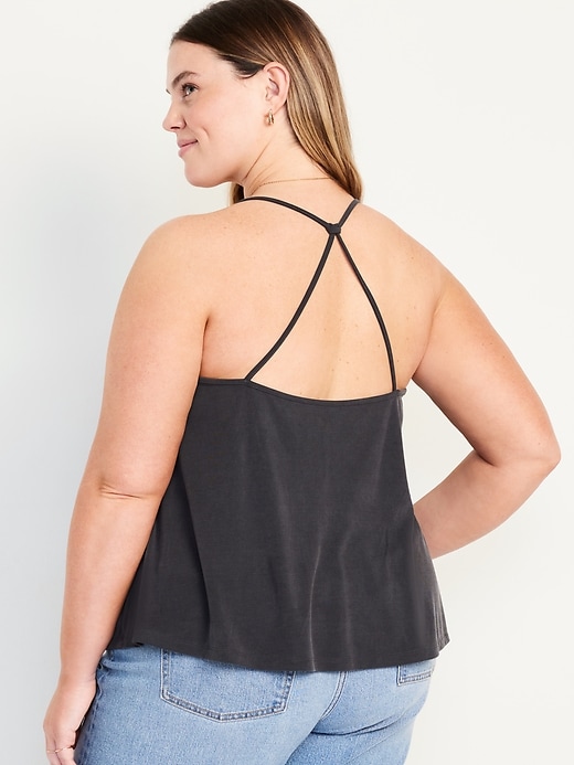 Image number 8 showing, Rib-Knit Strappy Tank Top
