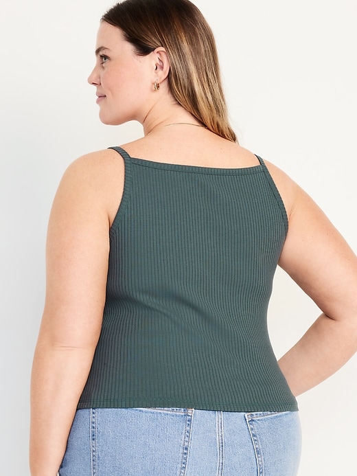 Image number 8 showing, Rib-Knit Cami Tank Top