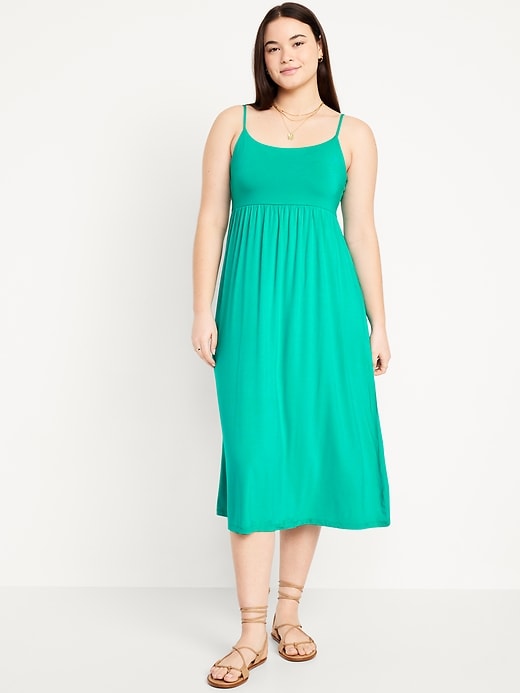 Fit & Flare Cami Midi Dress | Old Navy