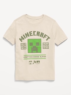 T-shirt à imprimé Minecraft™ unisexe pour Enfant