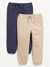 L'image numéro 1 présente Pantalon de jogging pour Tout-petit garçon (paquet de 2)