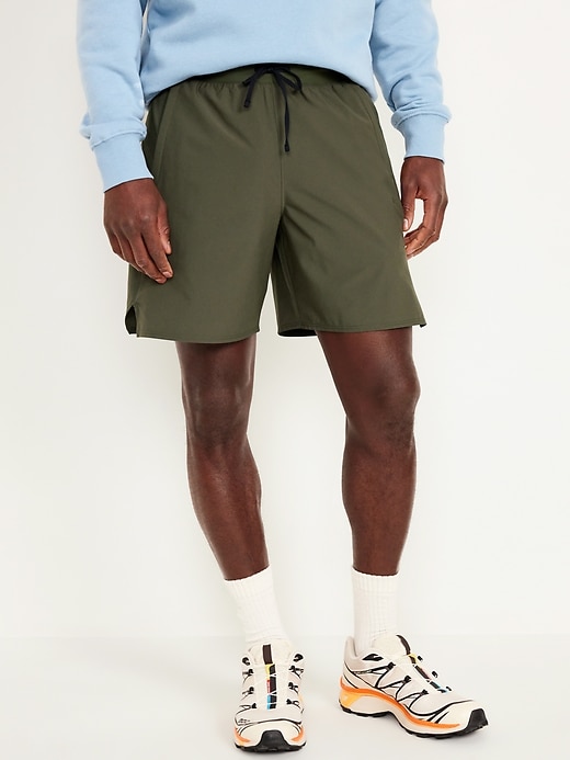 Image number 1 showing, StretchTech Lined Train Shorts -- 7-inch inseam