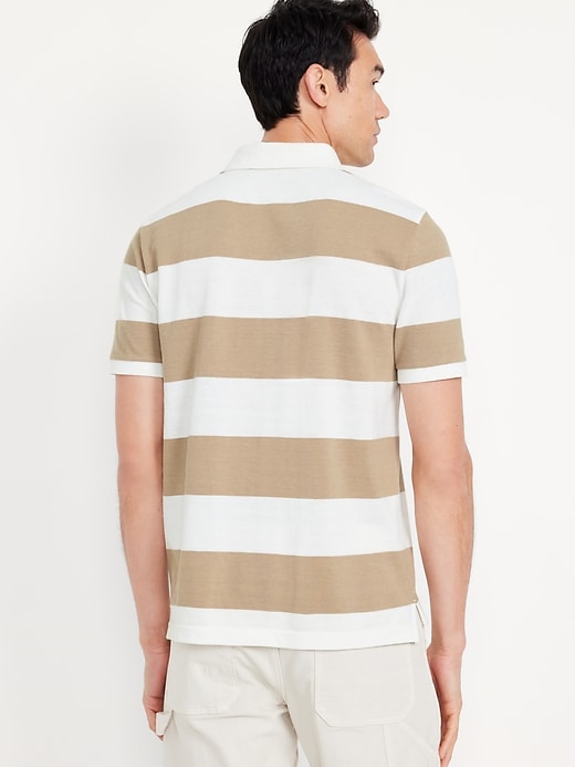 Image number 2 showing, Classic Fit Striped Pique Polo