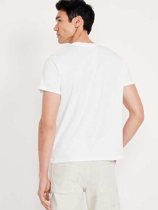 L'image numéro 3 présente T-shirt ras du cou uni pour Homme (paquet de 5)