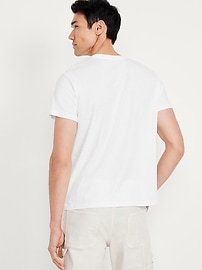 Image number 3 showing, Solid Crew-Neck T-Shirt 5-Pack