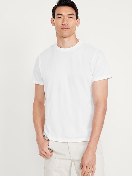 L'image numéro 2 présente T-shirt ras du cou uni pour Homme (paquet de 5)