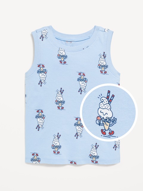 Tank Top for Toddler Boys - Ice Cream
