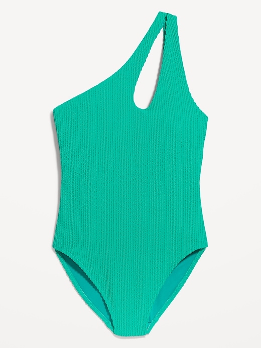 Image number 4 showing, One-Shoulder Swimsuit