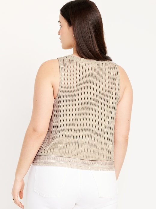 Image number 6 showing, Crochet Tank Top