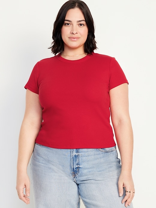 Image number 7 showing, Snug Crop T-Shirt