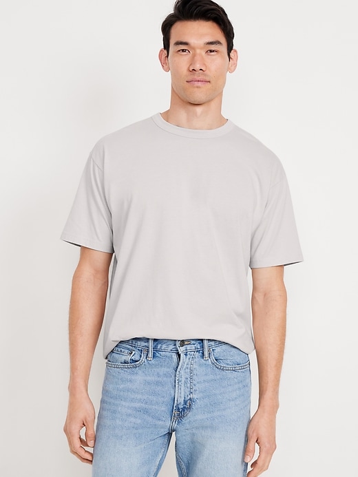 Image number 1 showing, Loose Fit Crew-Neck T-Shirt