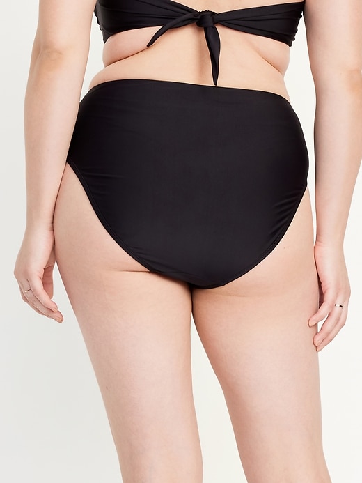 Image number 6 showing, High-Waisted Bikini Swim Bottoms
