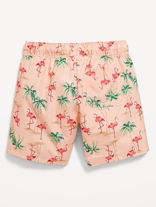 View large product image 2 of 4. Matching Printed Swim Trunks for Toddler Boys