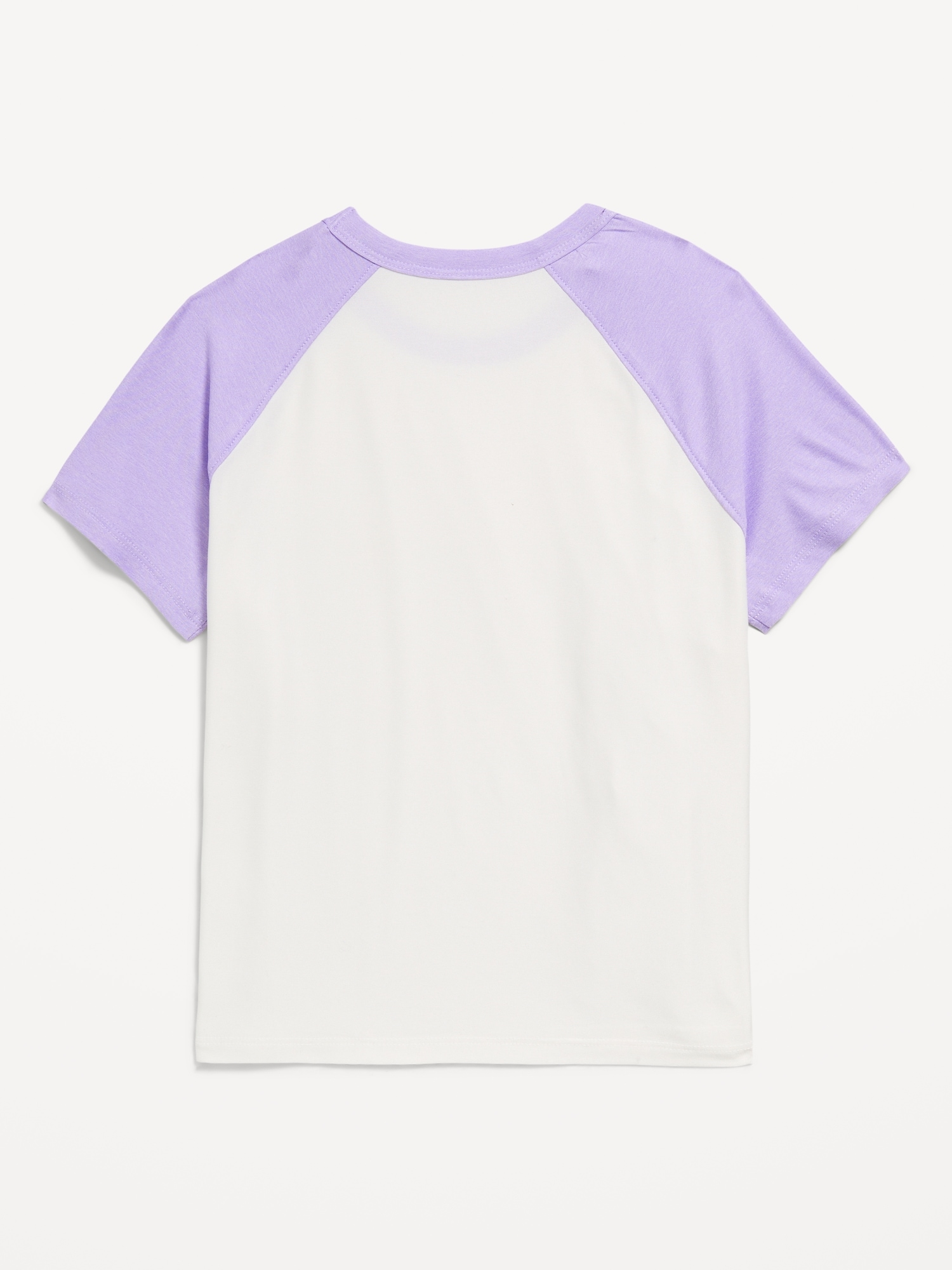 CloudMotion Raglan-Sleeve T-Shirt for Girls | Old Navy