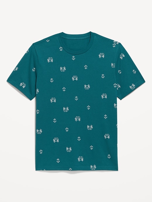 L'image numéro 4 présente T-shirt ultra-doux ras du cou