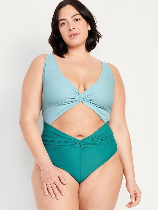 Image number 7 showing, Cutout One-Piece Swimsuit