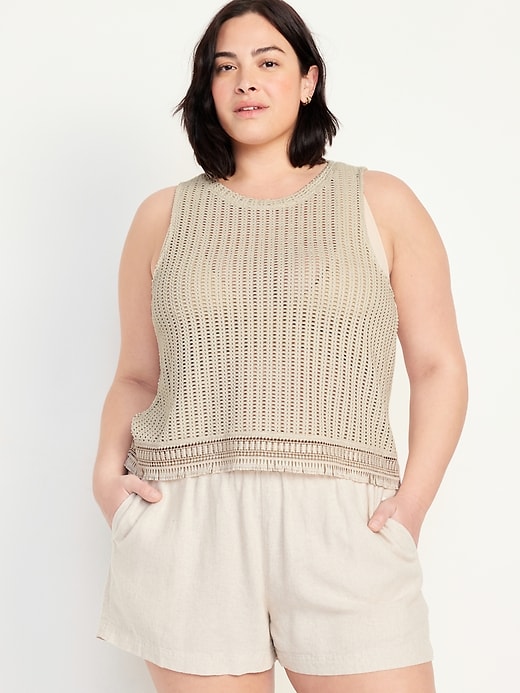 Image number 7 showing, Crochet Tank Top