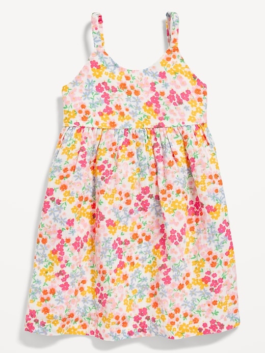 Voir une image plus grande du produit 1 de 2. Robe-camisole à motif pour Toute-petite fille