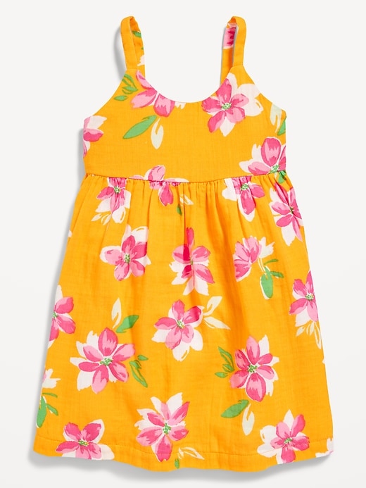 Voir une image plus grande du produit 1 de 1. Robe-camisole à motif pour Toute-petite fille