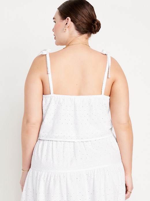 Image number 8 showing, Cami Eyelet Top