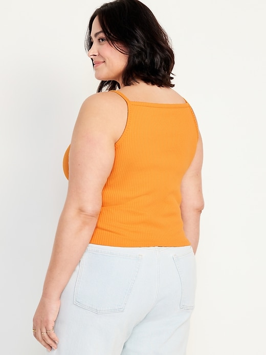 Image number 8 showing, Rib-Knit Cami Tank Top