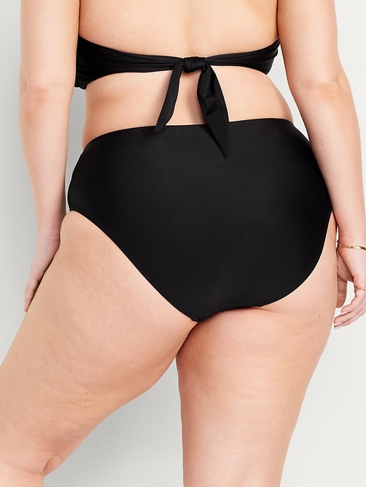 Image number 8 showing, High-Waisted Bikini Swim Bottoms