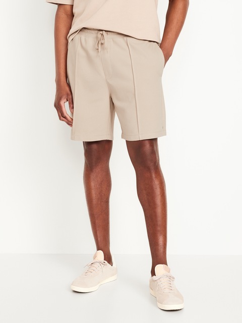 Relaxed Track Shorts -- 7-inch inseam