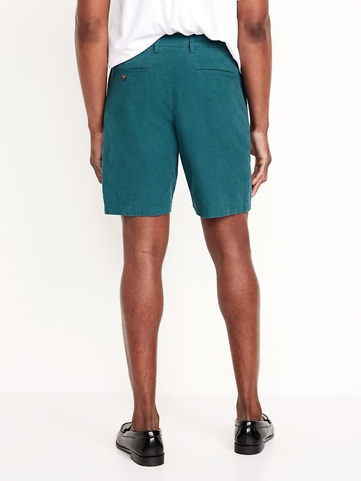 Image number 4 showing, Rotation Chino Linen-Blend Shorts -- 8-inch inseam