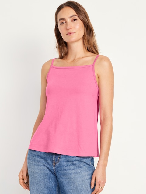 Relaxed Cami Tank Top - Blue