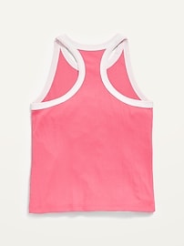 View large product image 4 of 4. UltraLite Rib-Knit Performance Tank for Girls