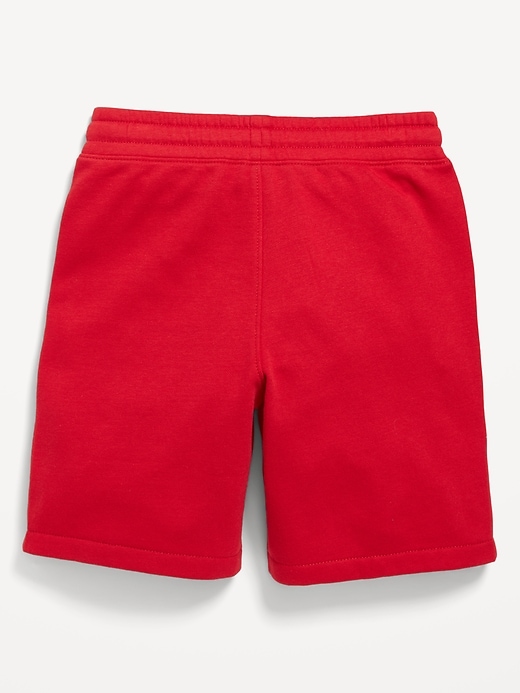View large product image 2 of 2. Fleece Jogger Shorts for Boys (At Knee)