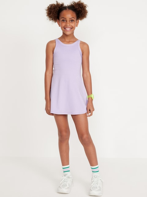 PowerPress Sleeveless Athletic Dress for Girls
