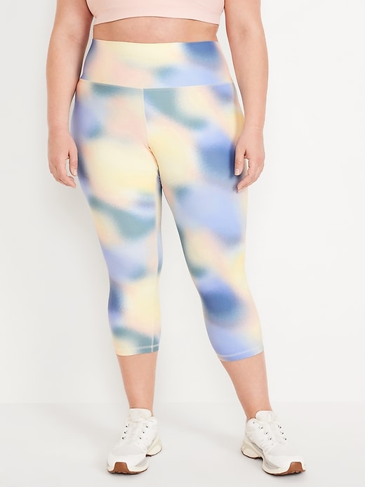 L'image numéro 7 présente Legging PowerSoft à taille haute longueur 3/4