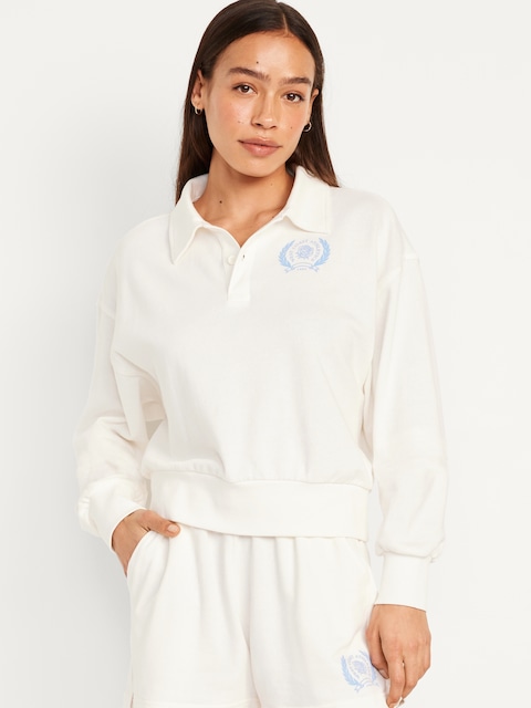 French Terry Graphic Pullover