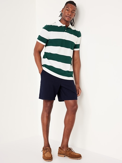 Image number 8 showing, Classic Fit Striped Pique Polo