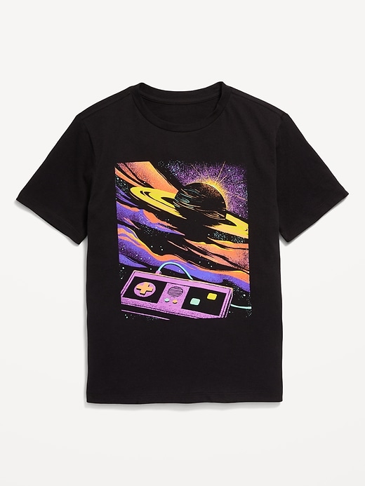 Image number 1 showing, Short-Sleeve Graphic T-Shirt for Boys