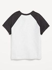 Voir une image plus grande du produit 4 de 4. T-shirt à manches raglan Go-Dry Doux nuage 94 pour Fille