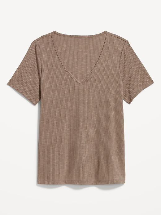 Image number 4 showing, Luxe Slub-Knit T-Shirt